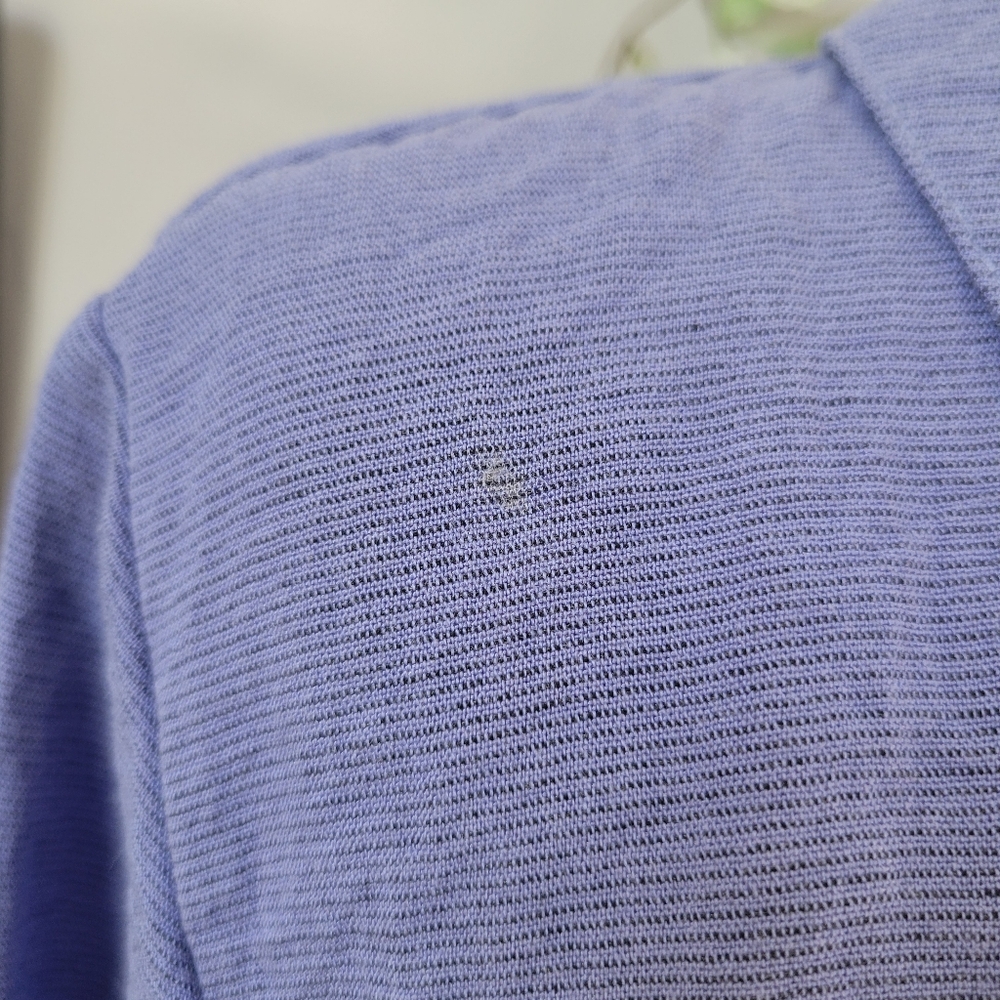 Habitat Clothes to Live Textured Button Front Cardigan Jacket Purple L - Picture 15 of 15